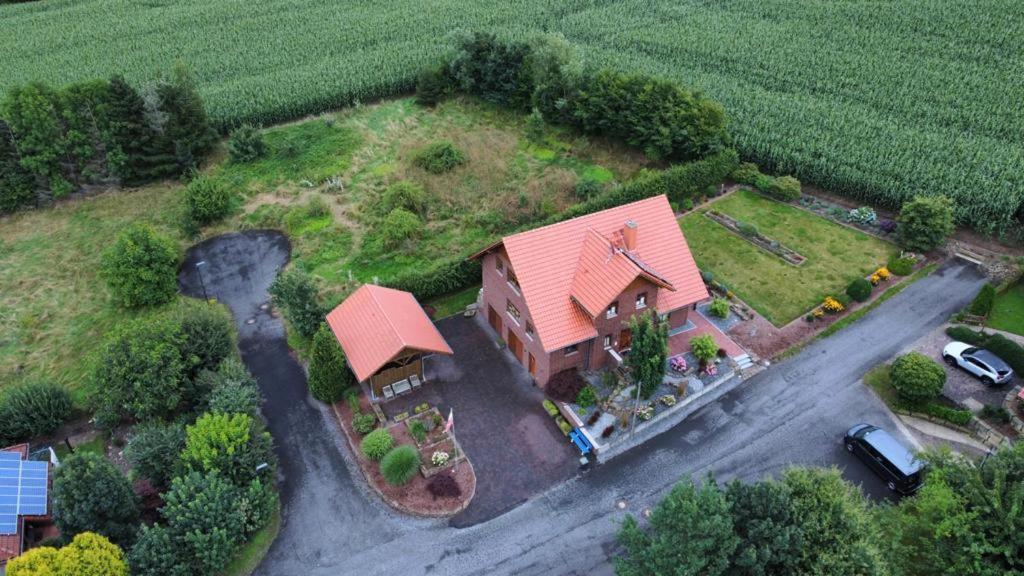 Ferienwohnung Blumenland Extertal Dış mekan fotoğraf