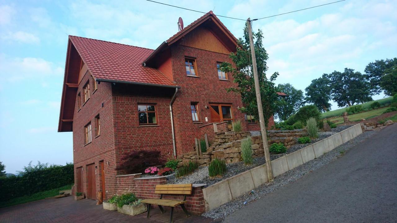 Ferienwohnung Blumenland Extertal Dış mekan fotoğraf