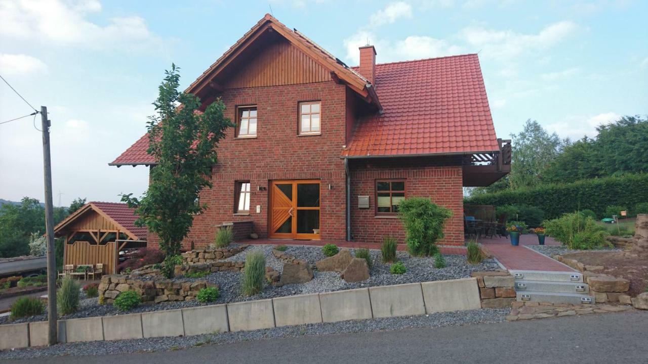Ferienwohnung Blumenland Extertal Dış mekan fotoğraf