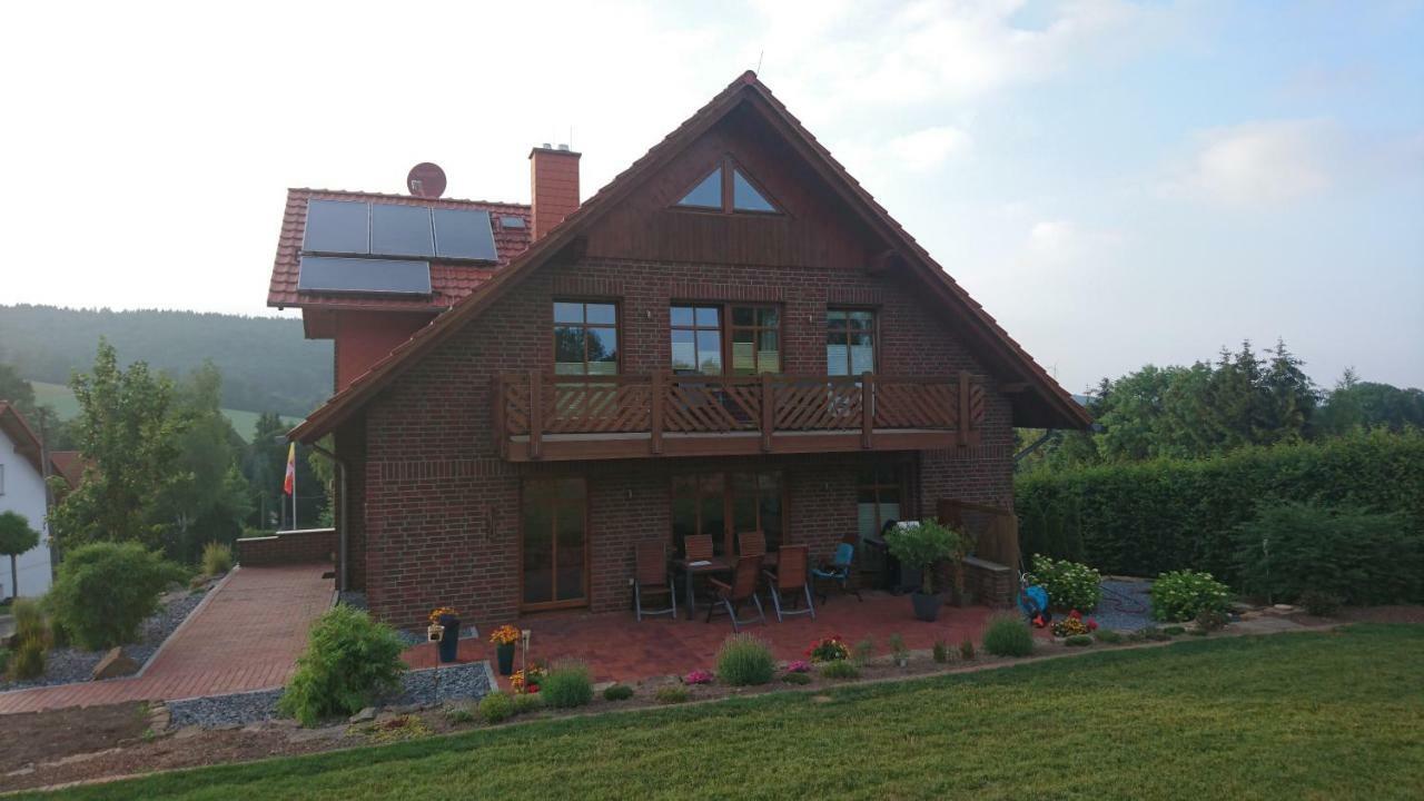 Ferienwohnung Blumenland Extertal Dış mekan fotoğraf