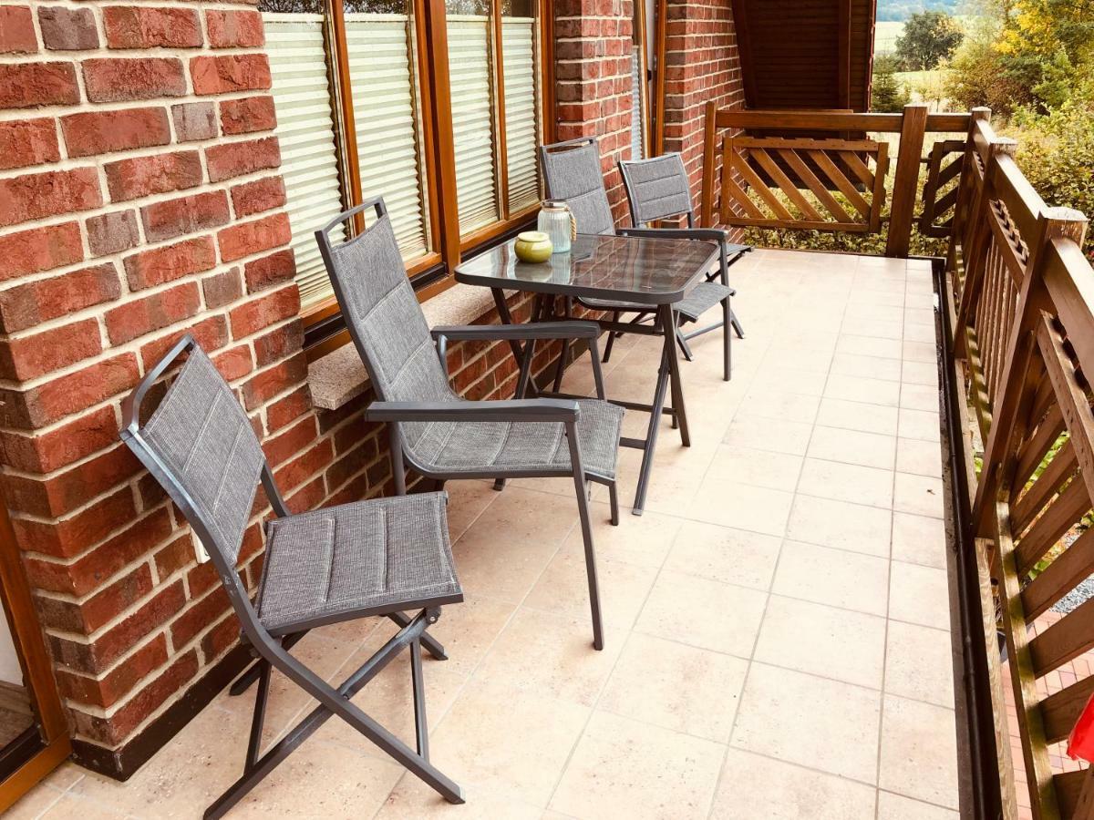 Ferienwohnung Blumenland Extertal Dış mekan fotoğraf